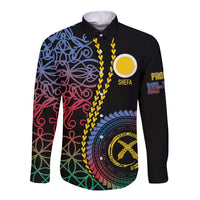 Proudly Ni-Van Sandroing Inspired Long Sleeve Button Shirt Shefa Classic Style