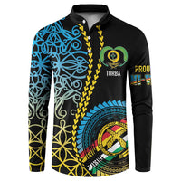 Proudly Ni-Van Sandroing Inspired Button Sweatshirt Torba Classic Style