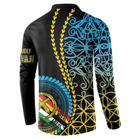 Proudly Ni-Van Sandroing Inspired Button Sweatshirt Torba Classic Style