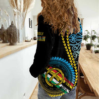 Proudly Ni-Van Sandroing Inspired Women Casual Shirt Torba Classic Style