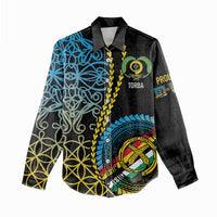 Proudly Ni-Van Sandroing Inspired Women Casual Shirt Torba Classic Style