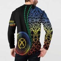 Proudly Ni-Van Sandroing Inspired Button Sweatshirt Tafea Classic Style