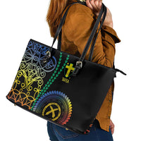 Proudly Ni-Van Sandroing Inspired Leather Tote Bag Tafea Classic Style