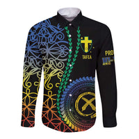 Proudly Ni-Van Sandroing Inspired Long Sleeve Button Shirt Tafea Classic Style