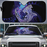 Polynesian Aumakua Auto Sun Shade Jellyfish with Shark - Polynesian Pride