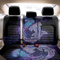Polynesian Aumakua Back Car Seat Cover Jellyfish with Shark - Polynesian Pride