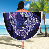 Polynesian Aumakua Beach Blanket Jellyfish with Shark - Polynesian Pride