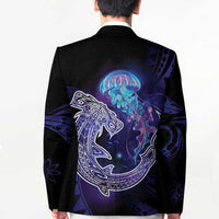 Polynesian Aumakua Blazer Jellyfish with Shark - Polynesian Pride