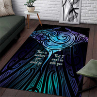 Aotearoa Maori Te Whai Rahi Area Rug Tala - Nowhere You Could Go That I Won't Be With You - Polynesian Pride