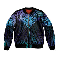 Aotearoa Maori Te Whai Rahi Bomber Jacket Tala - Nowhere You Could Go That I Won't Be With You - Polynesian Pride