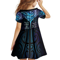 Aotearoa Maori Te Whai Rahi Family Matching Long Sleeve Bodycon Dress and Hawaiian Shirt Tala - Nowhere You Could Go That I Won't Be With You - Polynesian Pride