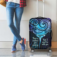 Aotearoa Maori Te Whai Rahi Luggage Cover Tala - Nowhere You Could Go That I Won't Be With You - Polynesian Pride