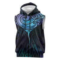 Aotearoa Maori Te Whai Rahi Sleeveless Hoodie Tala - Nowhere You Could Go That I Won't Be With You - Polynesian Pride