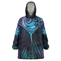 Aotearoa Maori Te Whai Rahi Wearable Blanket Hoodie Tala - Nowhere You Could Go That I Won't Be With You - Polynesian Pride
