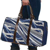Polynesian Puakeniken Pikake Twisted Lei Travel Bag Navy Blue LT7 - Polynesian Pride