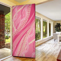 Polynesian Puakeniken Pikake Twisted Lei Door Cover Rose Pink - Polynesian Pride