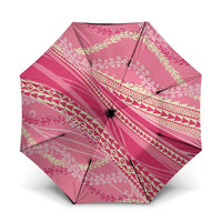 Polynesian Puakeniken Pikake Twisted Lei Umbrella Rose Pink - Polynesian Pride