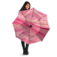Polynesian Puakeniken Pikake Twisted Lei Umbrella Rose Pink - Polynesian Pride