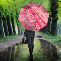 Polynesian Puakeniken Pikake Twisted Lei Umbrella Rose Pink - Polynesian Pride