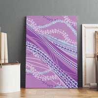Polynesian Puakeniken Pikake Twisted Lei Canvas Wall Art Amethys - Polynesian Pride
