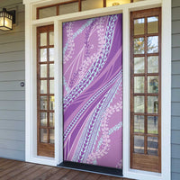 Polynesian Puakeniken Pikake Twisted Lei Door Cover Amethys - Polynesian Pride
