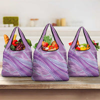 Polynesian Puakeniken Pikake Twisted Lei Grocery Bag Amethys - Polynesian Pride