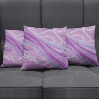 Polynesian Puakeniken Pikake Twisted Lei Pillow Cover Amethys - Polynesian Pride