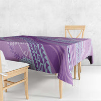 Polynesian Puakeniken Pikake Twisted Lei Tablecloth Amethys - Polynesian Pride