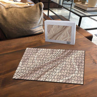 Polynesian Puakeniken Pikake Twisted Lei Puzzle Beige - Polynesian Pride