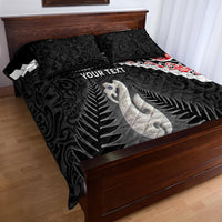 Personalised New Zealand Maori Quilt Bed Set Manaia Mix Koru LT7 - Polynesian Pride