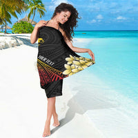 Personalized Papua New Guinea Sarong Kundu Drum Carving Motifs