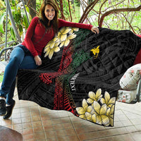 Personalized Papua New Guinea Quilt Kundu Drum Motifs - Sepik Colors