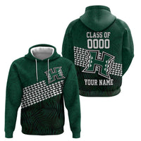 Hawaii Rainbow Warriors Alumni Custom Hoodie Kanaka Arrows Tropical Vibes