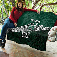 Hawaii Rainbow Warriors Alumni Custom Quilt Kanaka Arrows Tropical Vibes LT7 - Polynesian Pride