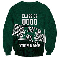 Hawaii Rainbow Warriors Alumni Custom Sweatshirt Kanaka Arrows Tropical Vibes
