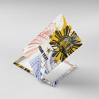 Philippines Independence Day Canvas Wall Art Eagle Mix Filipino Flag Tribal Style