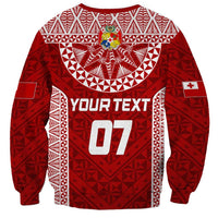 Personalised Tonga Rugby Sweatshirt Ikale Tahi Champions World Cup 2023 LT7 - Polynesian Pride