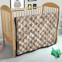 Khaki Palaka Hawaii Cowboy Christmas Quilt Paniolo Mix Maile Lei - Polynesian Pride