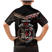 Aotearoa and Samoa Together For Te Tiriti Family Matching Mermaid Dress and Hawaiian Shirt Kowhaiwhai Mix Siapo