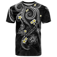 Polynesia Tribal T Shirt Tentacles Plumeria
