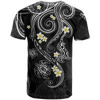 Polynesia Tribal T Shirt Tentacles Plumeria