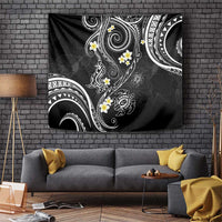 Polynesia Tribal Tapestry Tentacles Plumeria