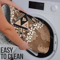 Bula Fiji Plumeria Tagimoucia Salusalu Mocha Bathroom Set Kaiviti Masi - Polynesian Pride