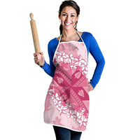 Bula Fiji Plumeria Tagimoucia Salusalu Pink Apron Kaiviti Masi - Polynesian Pride