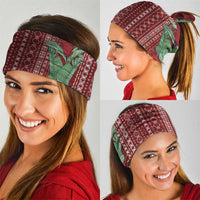 Women's Day Samoa Malu Tattoo Inspired Mix Teuila Neck Gaiter Scarlet