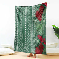 Women's Day Samoa Malu Tattoo Inspired Mix Teuila Blanket Sage Green
