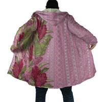 Women's Day Samoa Malu Tattoo Inspired Mix Teuila Cloak Rose Pink