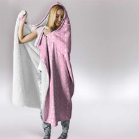 Women's Day Samoa Malu Tattoo Inspired Mix Teuila Hooded Blanket Rose Pink LT7 - Polynesian Pride
