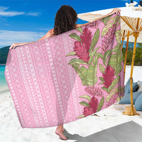 Women's Day Samoa Malu Tattoo Inspired Mix Teuila Sarong Rose Pink