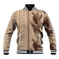 Women's Day Samoa Malu Tattoo Inspired Mix Teuila Baseball Jacket Vintage Tapa